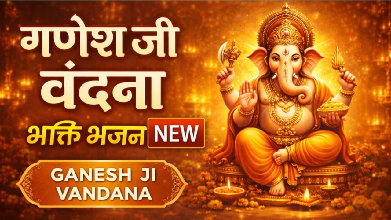 Ganesh Ji Vandana | गणेश जी वंदना | Bhakti Bhajan | Ganpati Bappa Morya | Bhavya Bhajan
