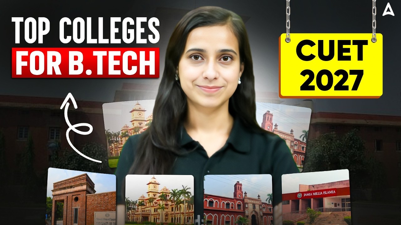 Best BTech Colleges Through CUET 2027 🔥| Admission, Fees, Salary, Package 📑