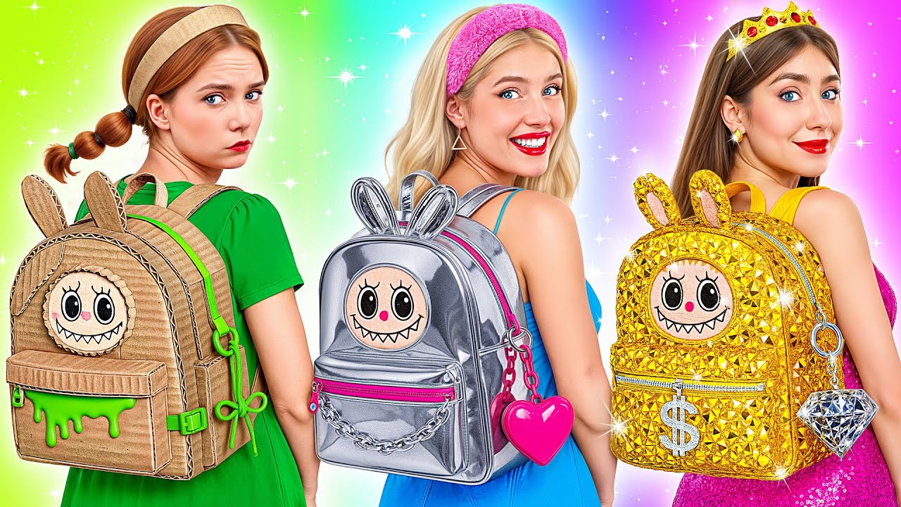 Бедная vs Богатая vs Ультра Богатая Девушка в Школе от Super Hyper DO