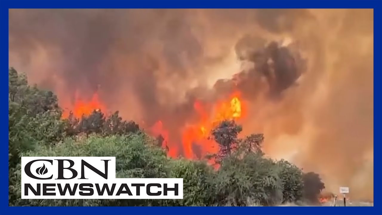Arson Arrests in Massive Israel Wildfires | CBN NewsWatch May 1, 2025