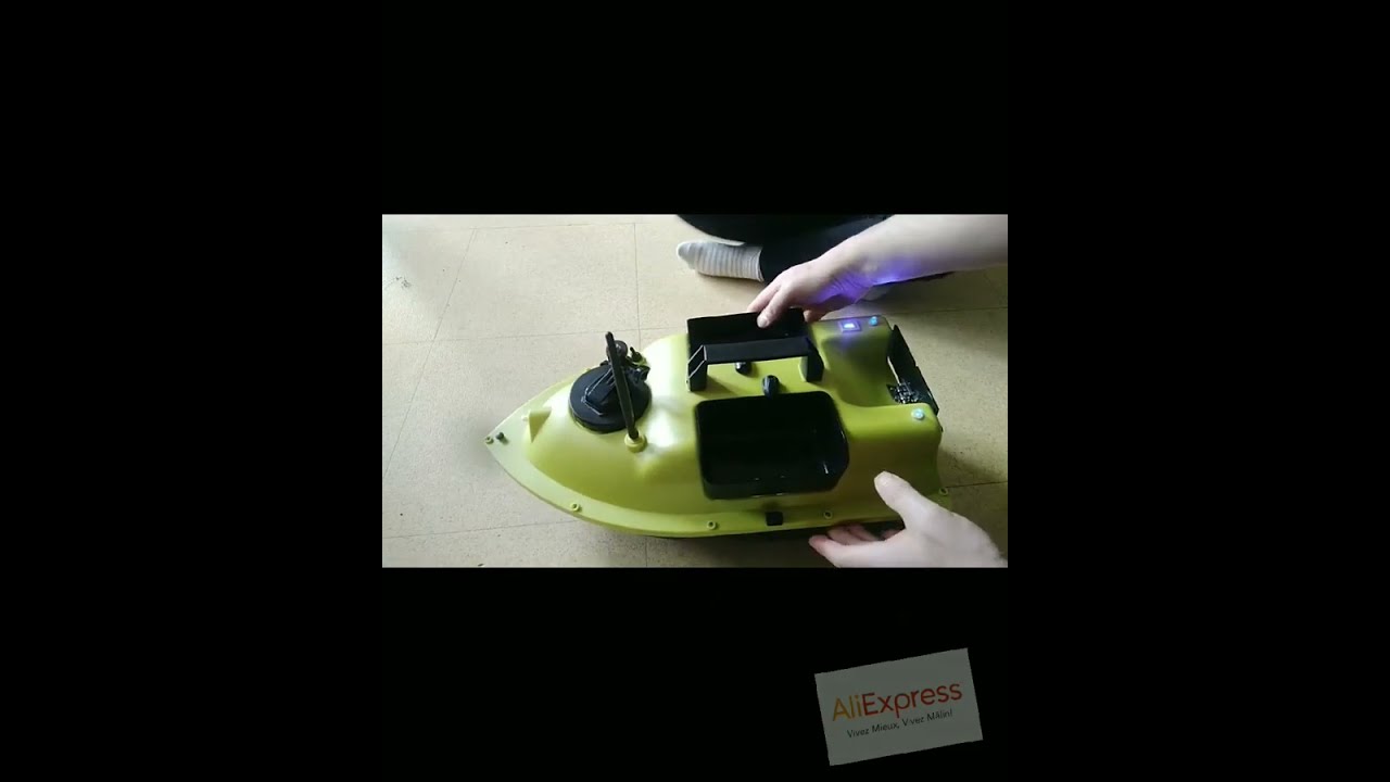 31/03/ 2023 🔴 aliexpress  Bateaux d'amorçage GPS D18B entretien caractéristiques et  calibrage
