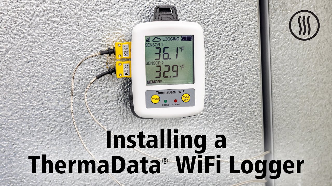 How to Set Up the ThermaData WiFi Temperature Logger by ThermoWorks