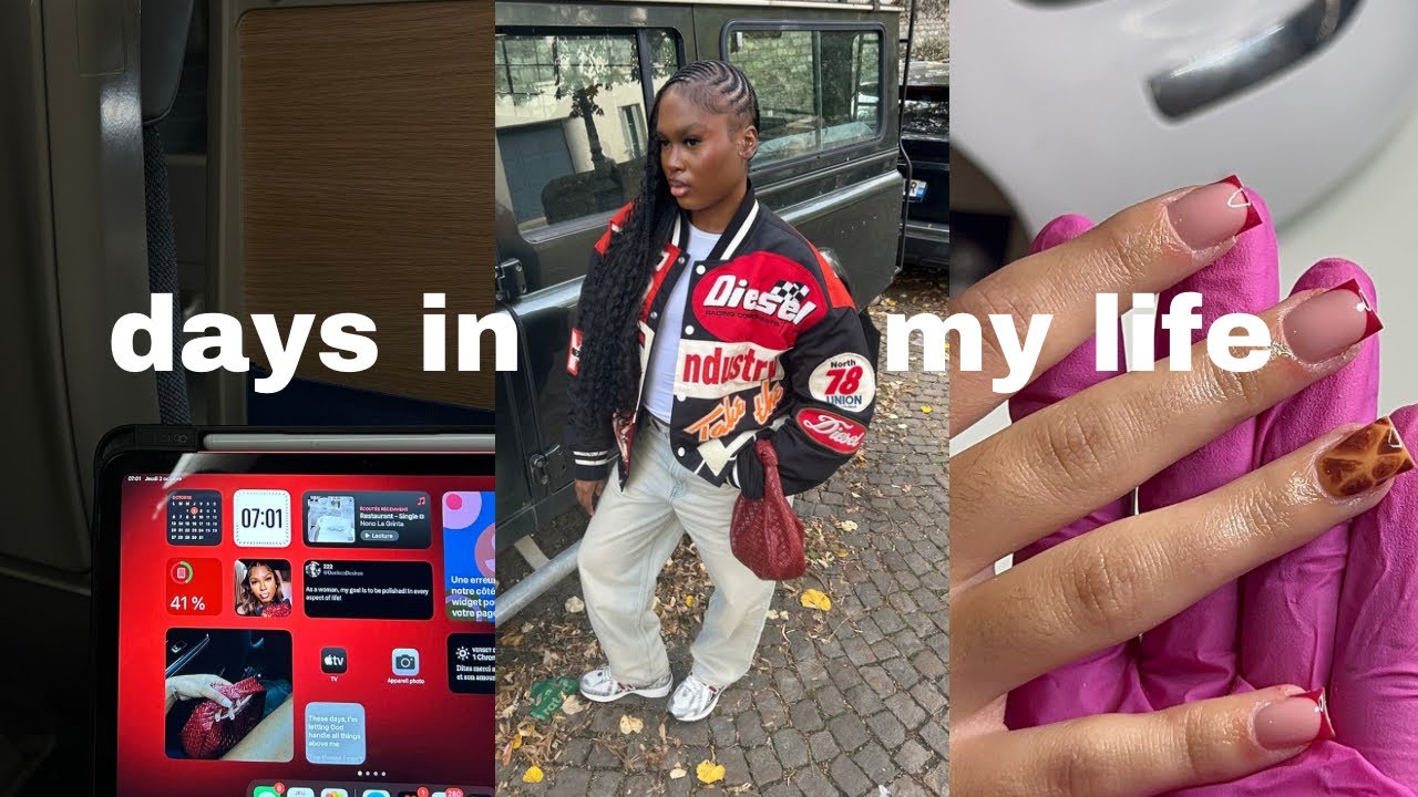 days in my life : je change encore de coiffure ! , local tour , travaille ( nailstech) ect… 