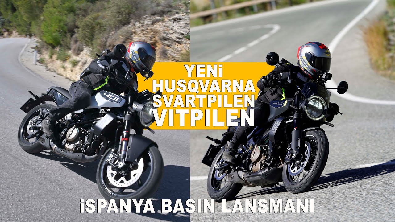 Yeni Husqvarna Svartpilen/Vitpilen İspanya Lansman ve İnceleme