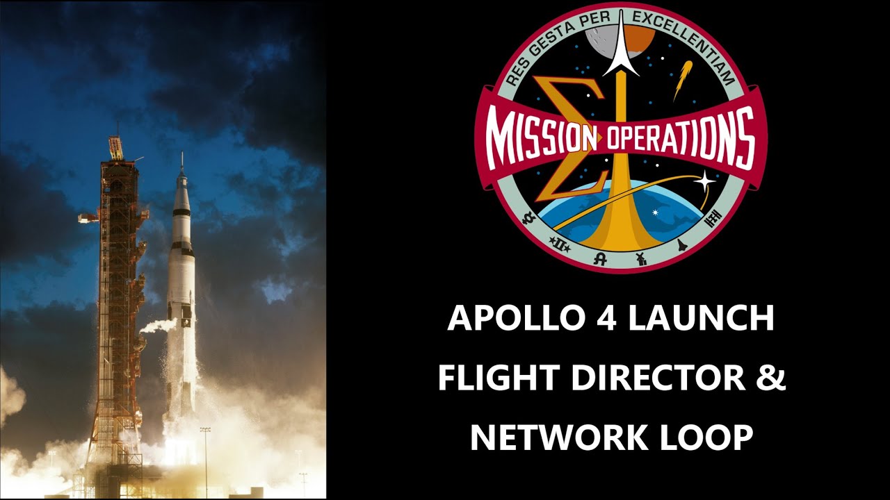 Apollo 4 Launch Flight Director & Network Loops