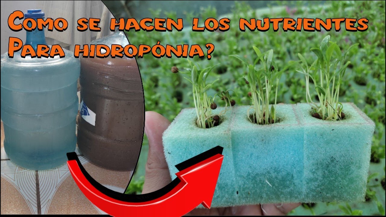 manual completo para HACER soluciónes hidroponicas ABC