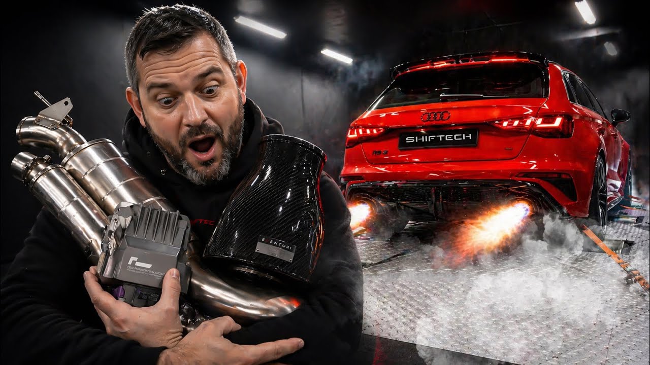 17.000&euro; DE PI&Egrave;CES POUR CETTE RS3 8Y STAGE 2
