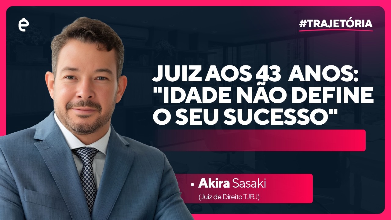 Juiz aos 43 anos: Idade não define o seu sucesso - JM Entrevista Akira Sasaki