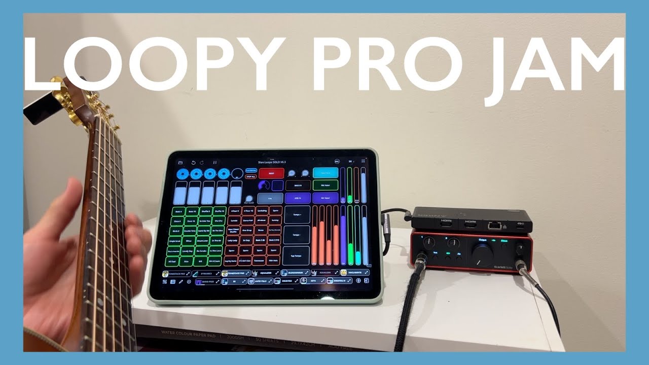 Loopy Pro Improv Jam - Afrobeat / Filter / Drum fills
