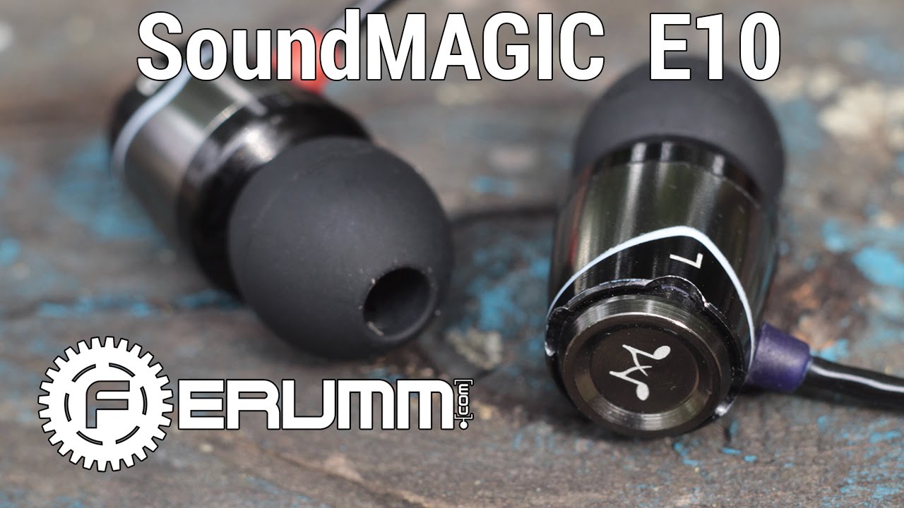 Sound Magic Е10 обзор. Подробный видеообзор вакуумных наушников SoundMagic Е10 от FERUMM.COM