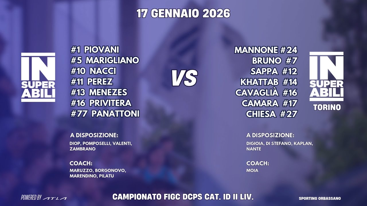 INSUPERABILI - INSUPERABILI TORINO 3-1 | HIGHLIGHTS | FIGC DCPS CAT. ID II LIVELLO | 17.01.2026