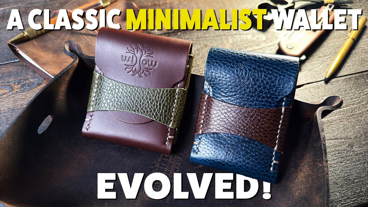 Новый улучшенный роскошный минималистичный кошелек от Willow Craft Goods! (EDC)