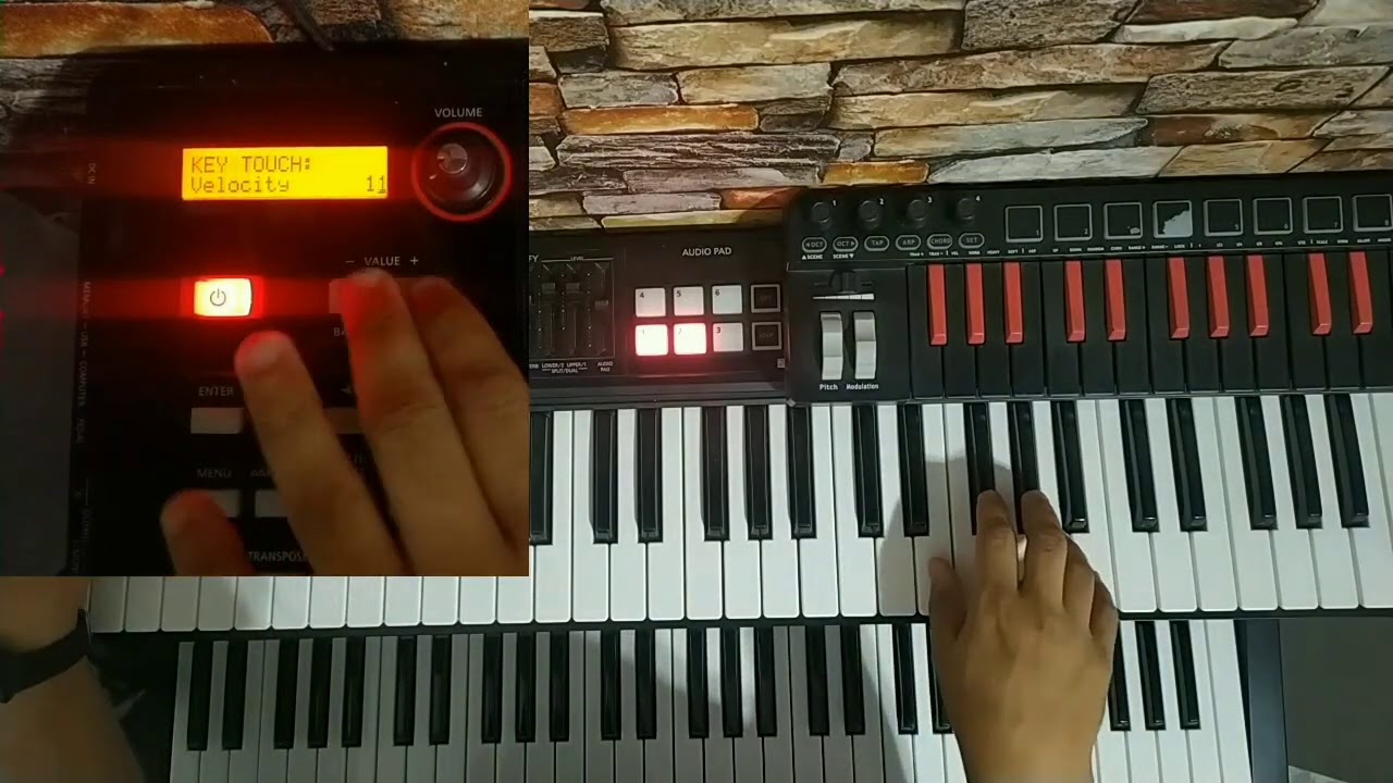Roland XPS10 - Sensitivo (Velocity)