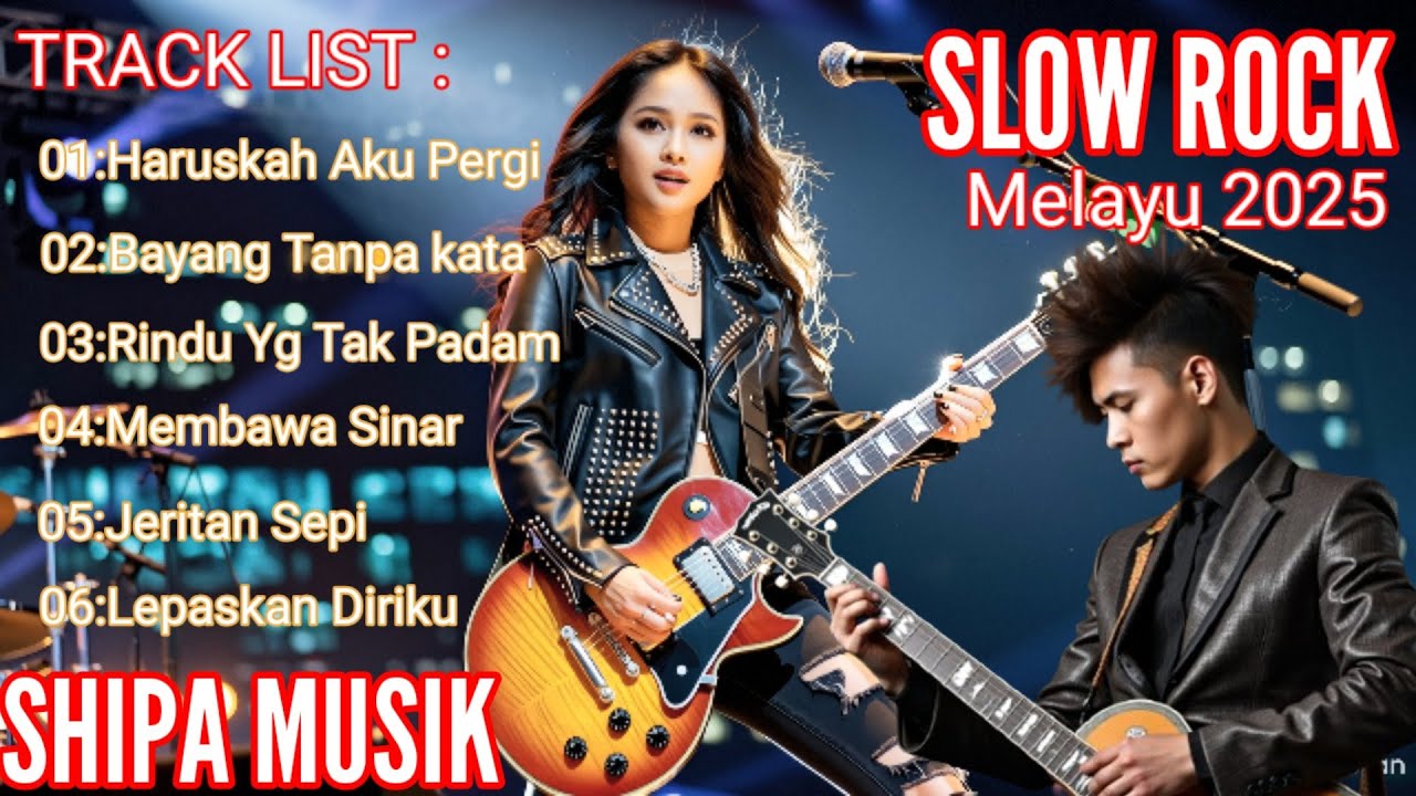 🔥Bikin Merinding Slow Rock Melayu Terbaru 2025 🎸 | Lagu Galau & Romantis Paling Enak Didengar