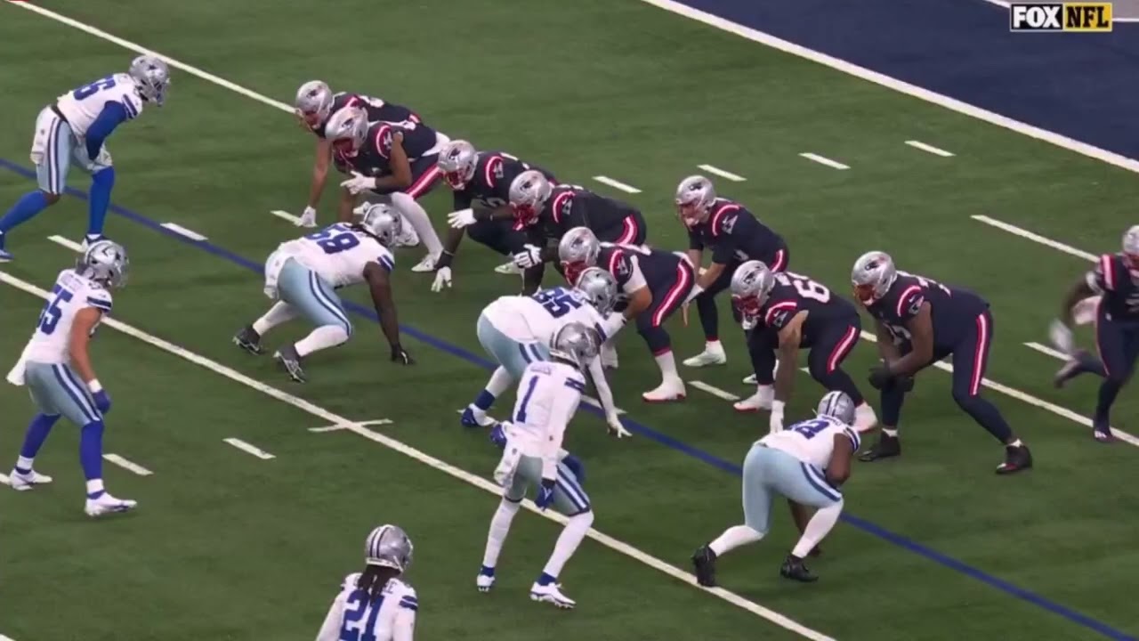 Leighton Vander Esch Scoop and Score Touchdown | Patriots vs Cowboys