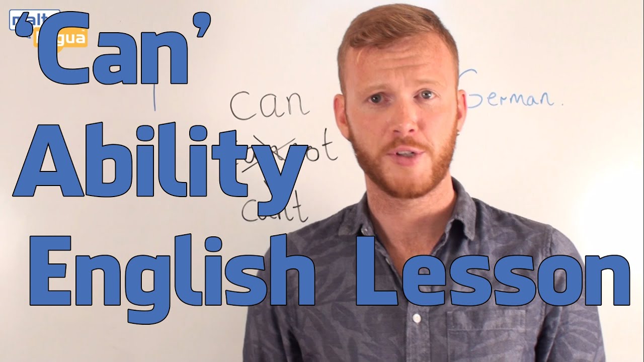 'Can' Ability - English Grammar Lesson (Elementary)
