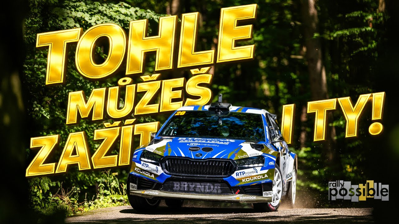 TOHLE můžeš zažít i TY! | Test před Barum Czech Rally Zlín 2025 | rallypossible.eu | Ján Kundlák