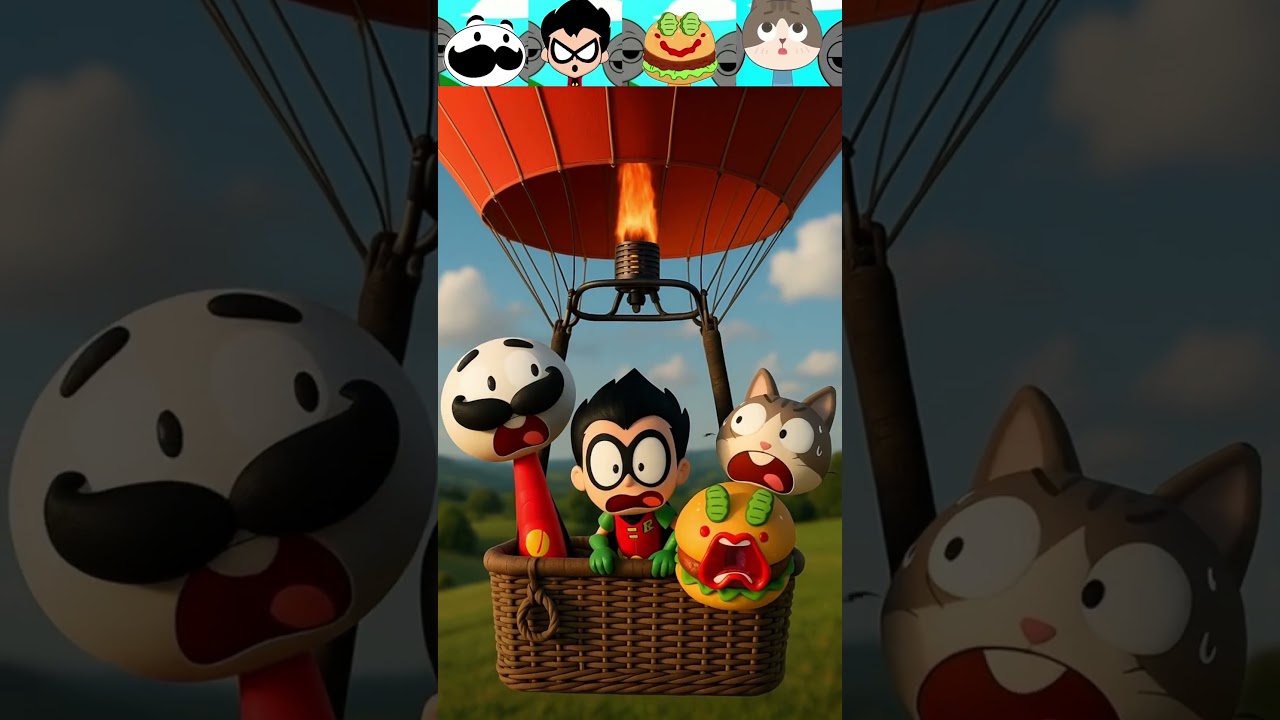 Sprunki Incredibox Oc Robin X Krabby X Sheriff X Pringles On Fire Balloon 