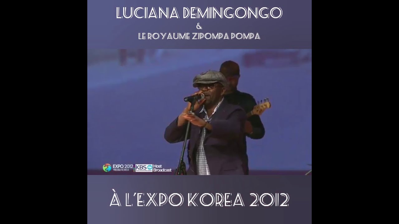Luciana DEMINGONGO et le Royaume Zipompa Pompa à l'Expo Korea 2012 (Corée du Sud)