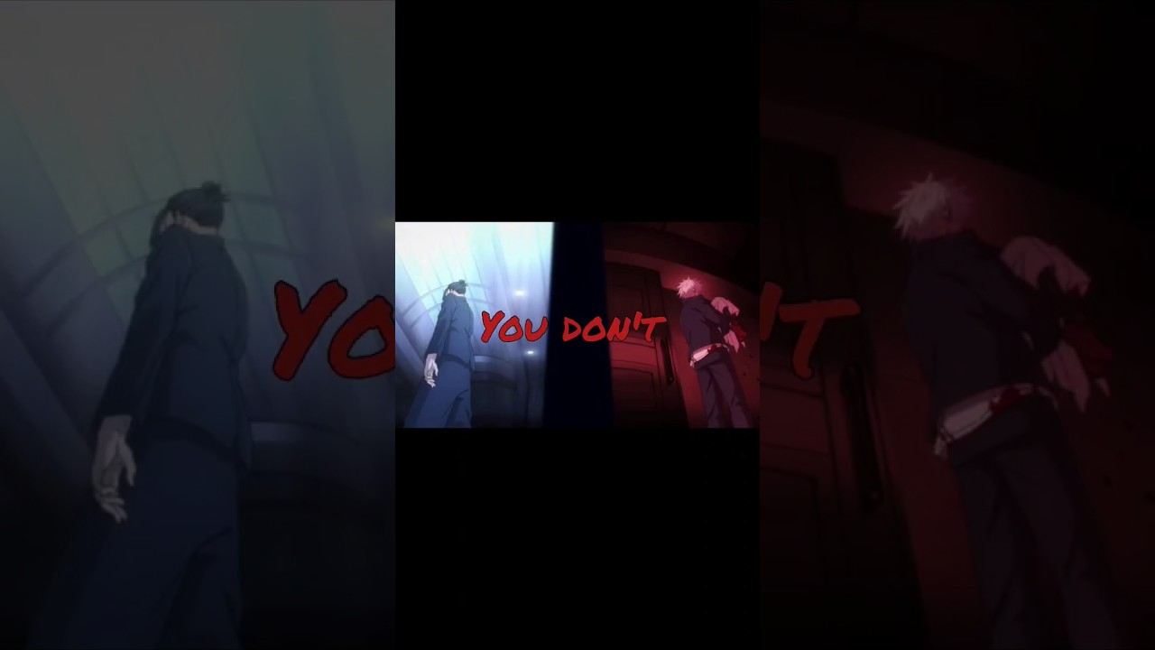 Gojo and Geto Edit : people you know - Selena Gomez 