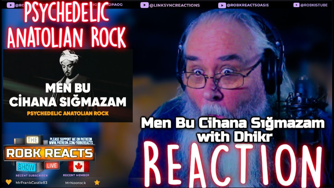 Men Bu Cihana Sığmazam (с Dhikr) | Психоделическая анатолийская рок-реакция | По запросу!