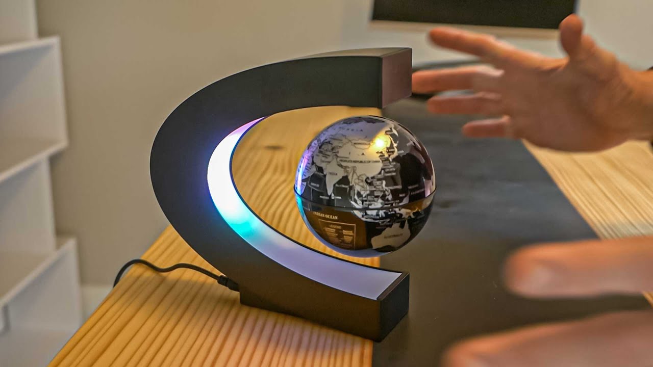 This Floating Desk Globe is Kind of Cool