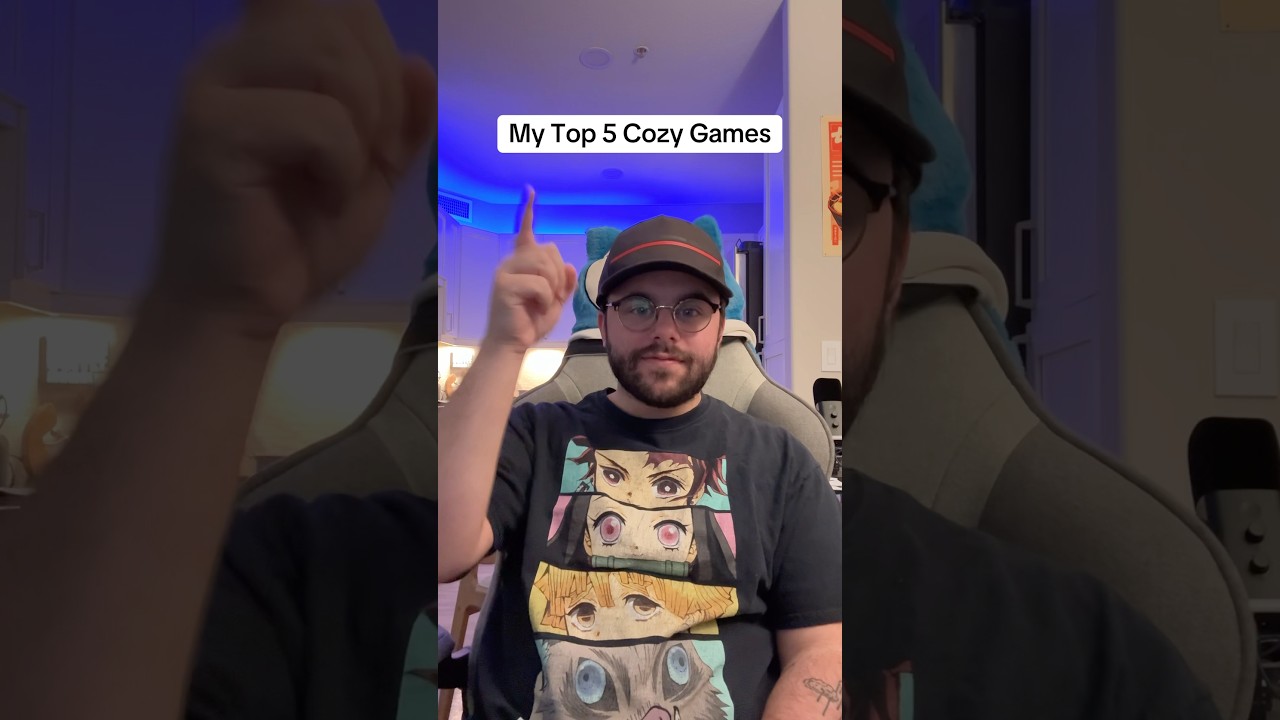 My Top 5 Cozy Games 