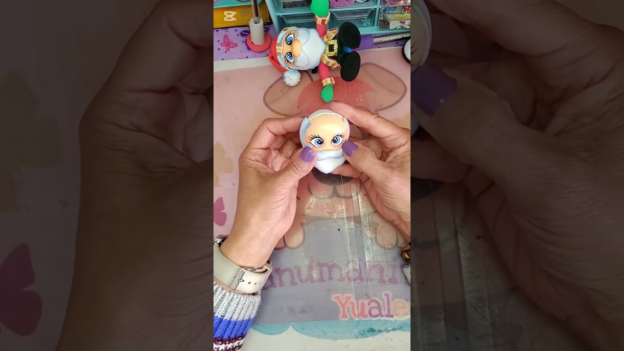 Punteras navideñas 🎄 santa Claus, clase #3