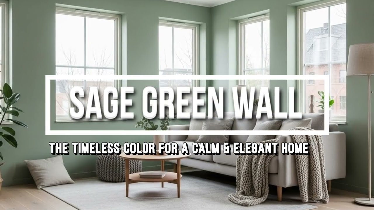Sage Green Walls The Timeless Color for a Calm & Elegant Home