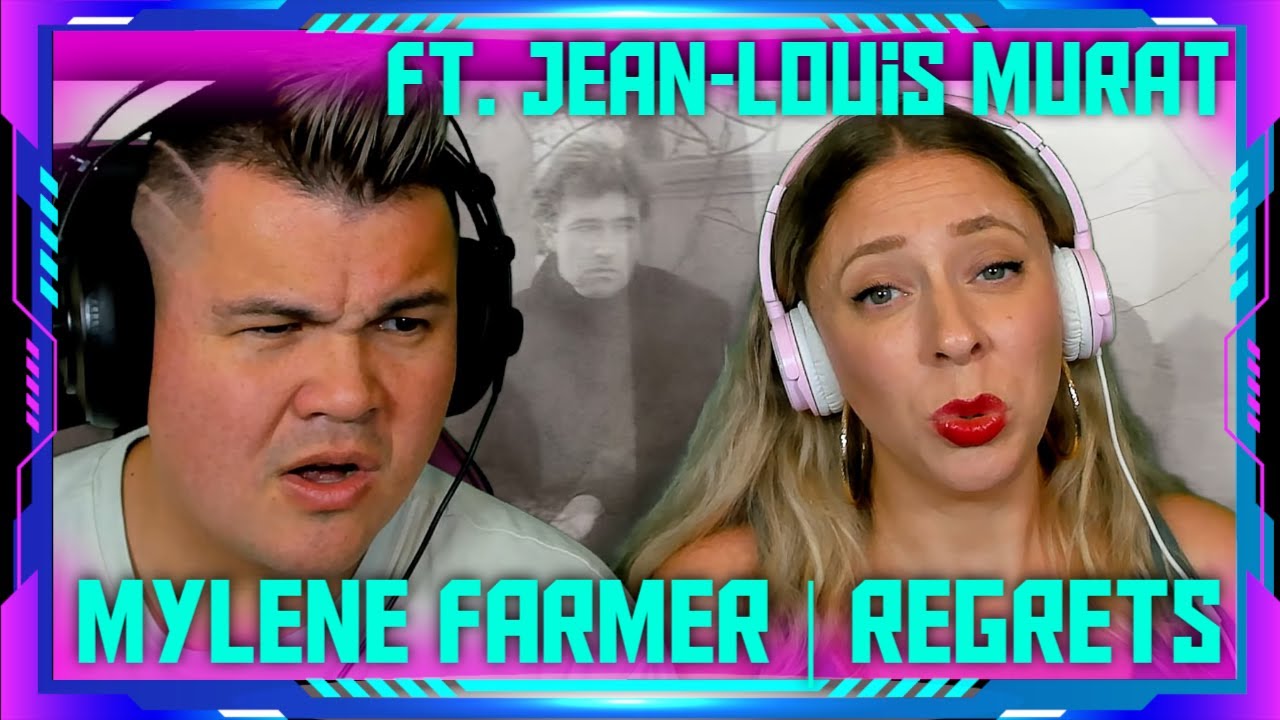 Americans Reaction to Mylène Farmer - Regrets (4K Remaster) | THE WOLF HUNTERZ Jon and Dolly