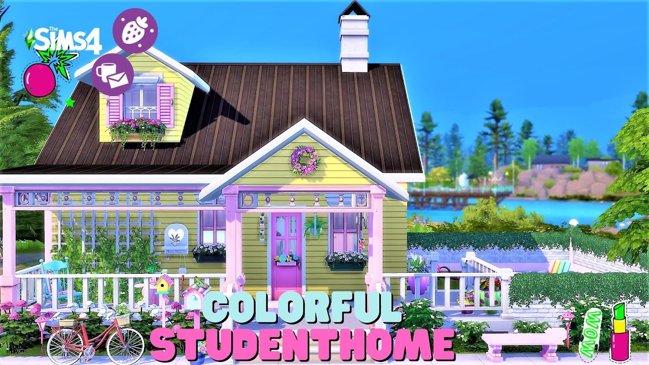 I used the Pastel pop & everyday clutter kit when I build a studenthome