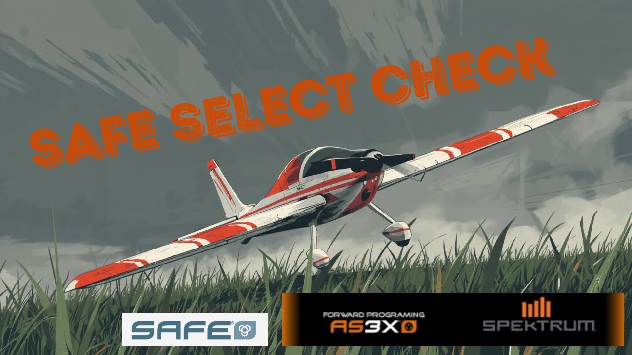 «Предполетная настройка Spektrum AS3X+ и SAFE Select: предотвращение аварий при первом полете!»