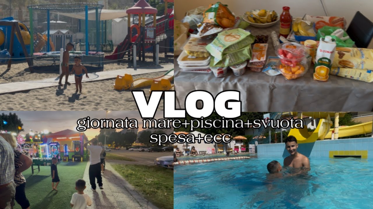 VLOG/ INCIDENTE‼️😩😣+Giornata mare+ Svuota spesa