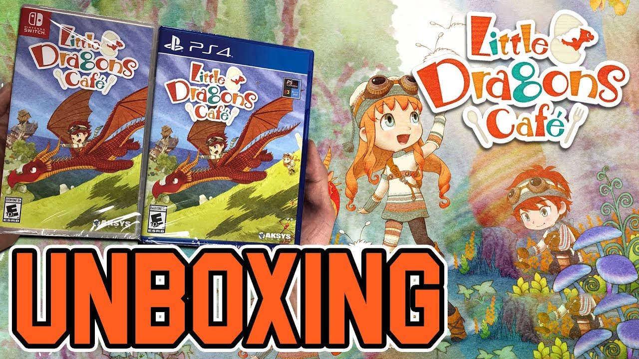 Little Dragons Cafe (PS4/Nintendo Switch) Unboxing!!