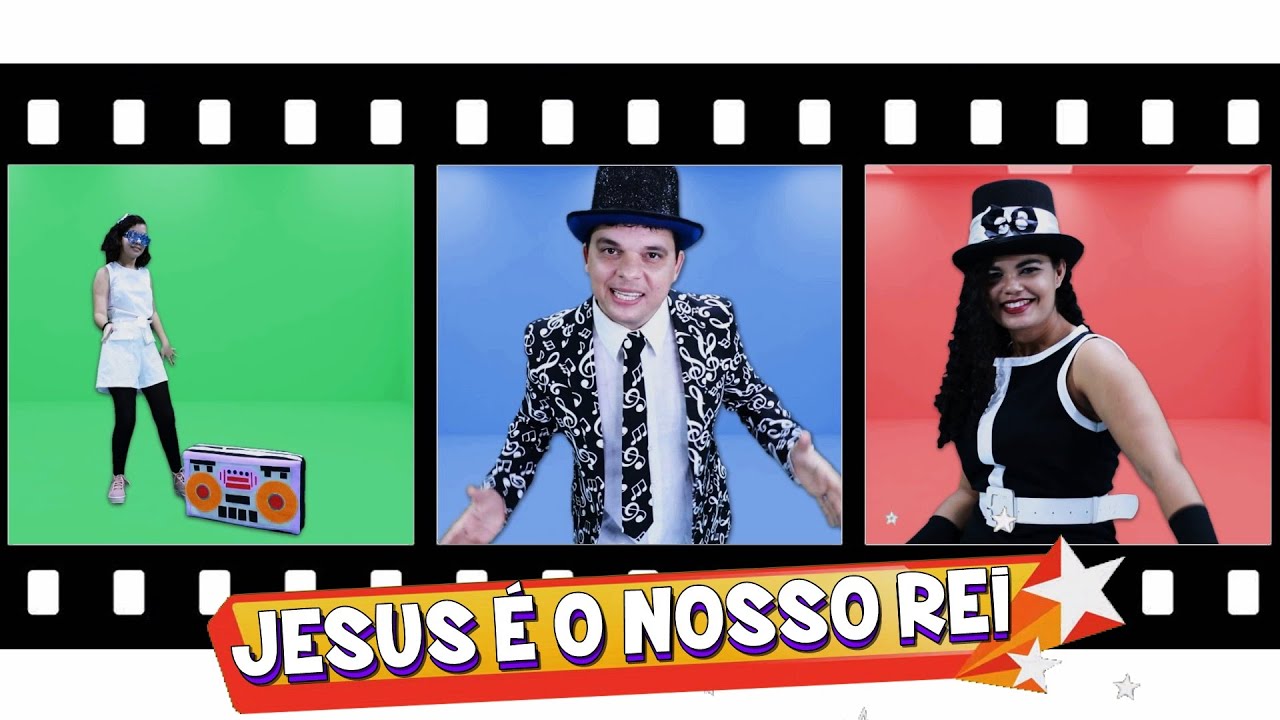 JESUS &Eacute; O NOSSO REI ♪ Turma Kids e Cia