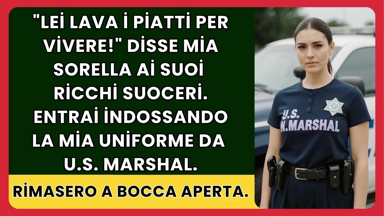 Lava i piatti per vivere! disse mia sorella ai suoi ricchi parenti. Poi entrai indossando ... STORIE