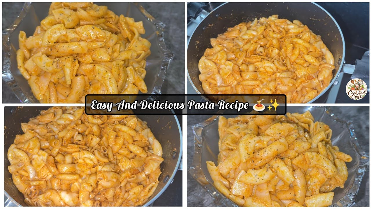 |Best Ultimate Red Sauce Pasta Recipe|🍝•Easy And Delicious Recipe•🤤