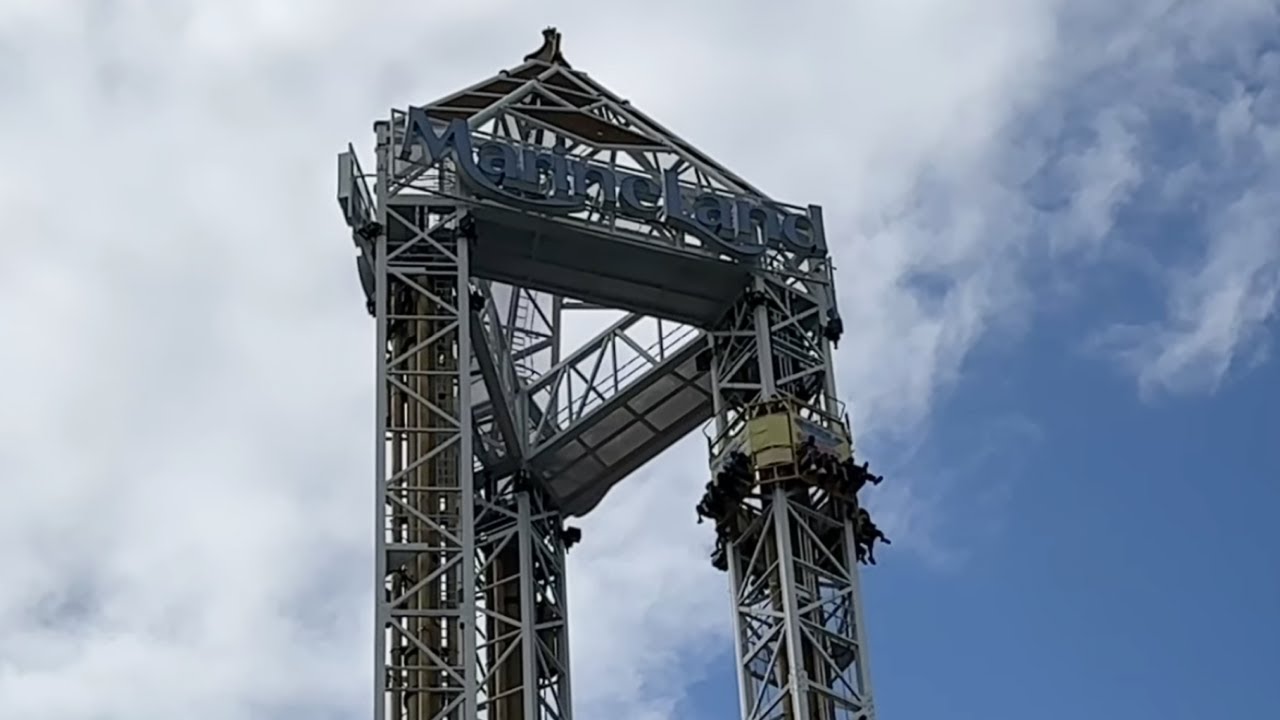 Sky Screamer at Marineland • View of Niagara Falls • On-Ride POV 4K 60fps