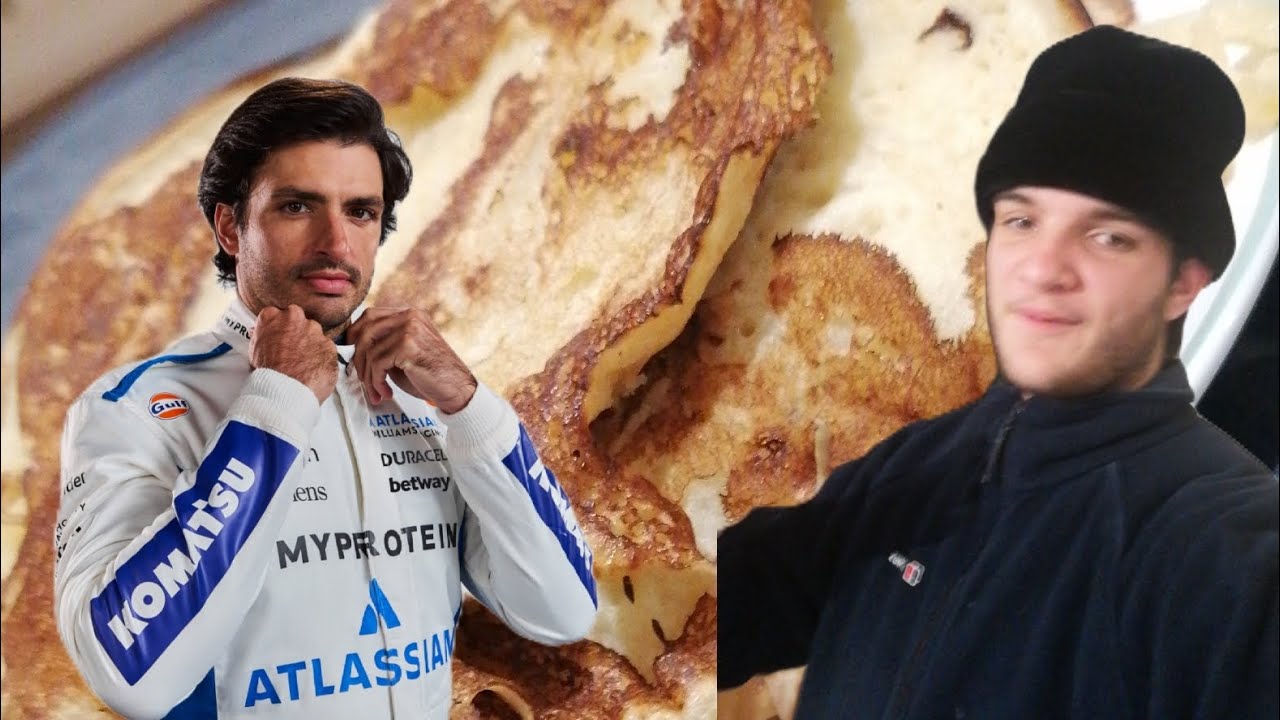 MAKING THE CARLOS SAINZ PANCAKES FROM MEMORY