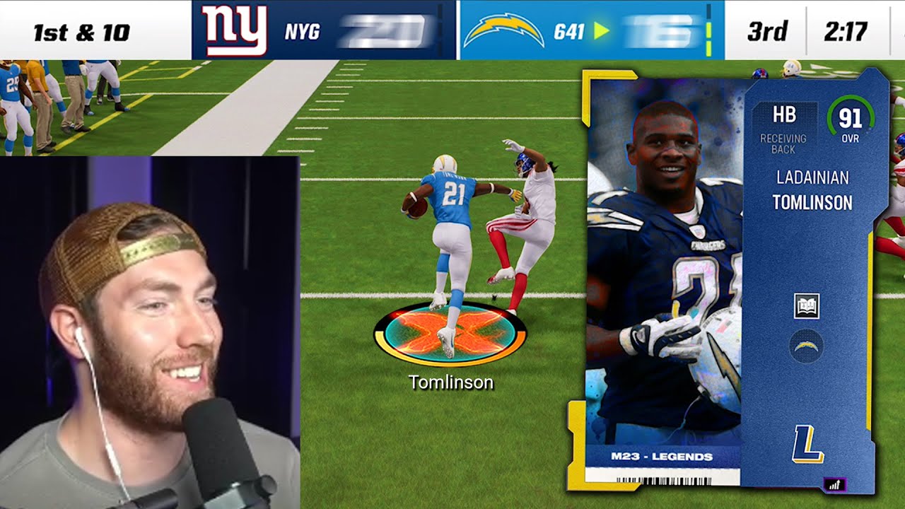 Using 91 Overall LaDainian Tomlinson! (Weekend League Games 16-20)