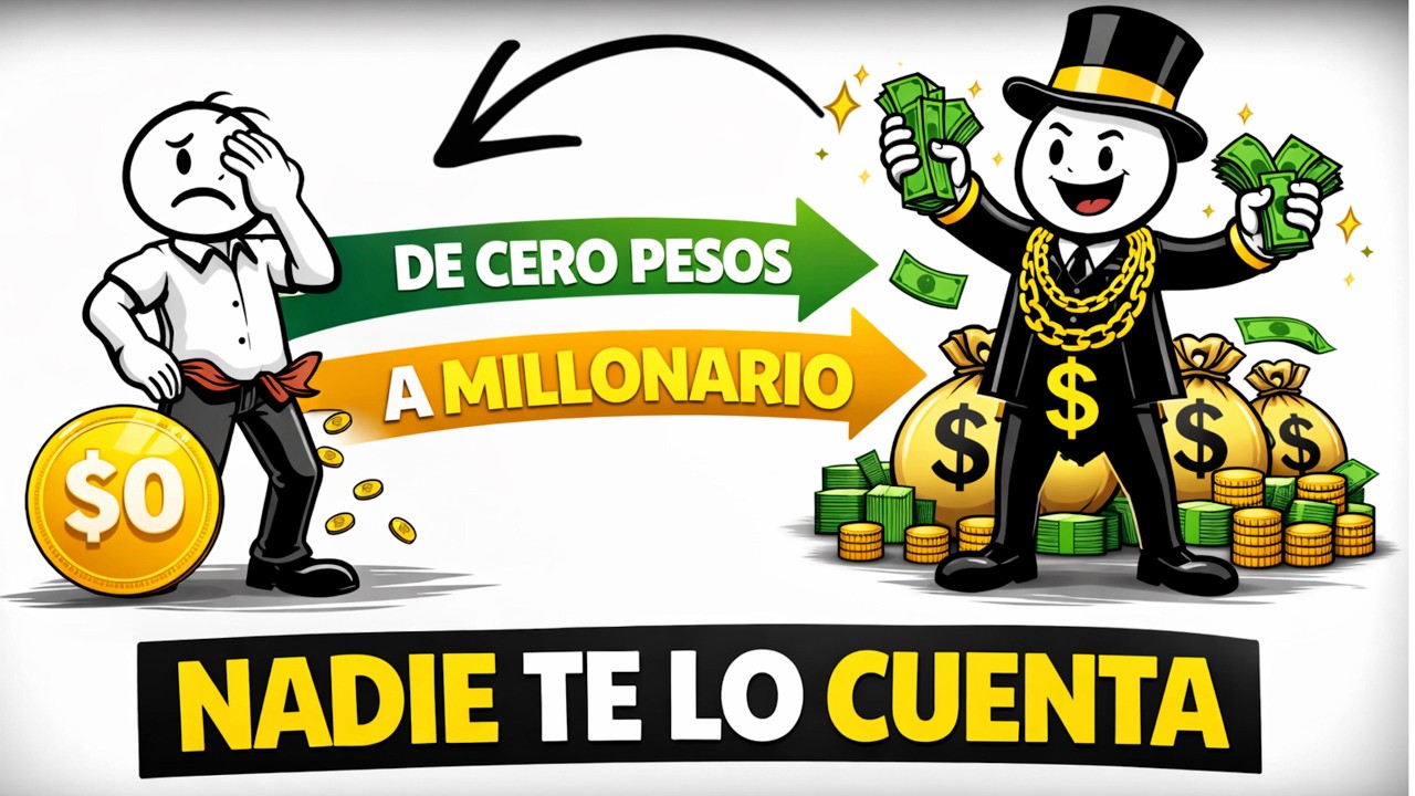 De Cero Pesos a Millonario: El Método que Nadie te Cuenta