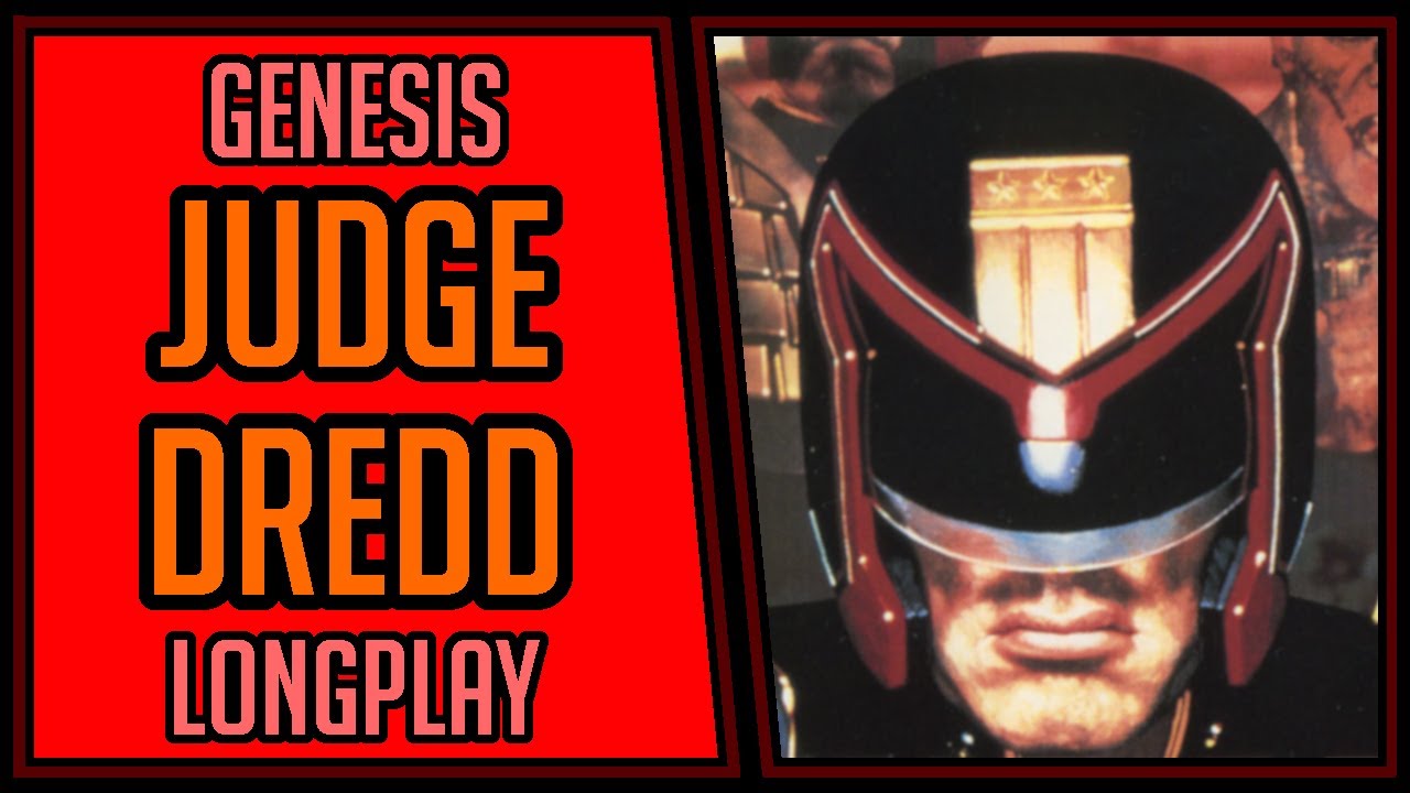 Judge Dredd - Genesis Longplay/Walkthrough #7 [4Kp60]