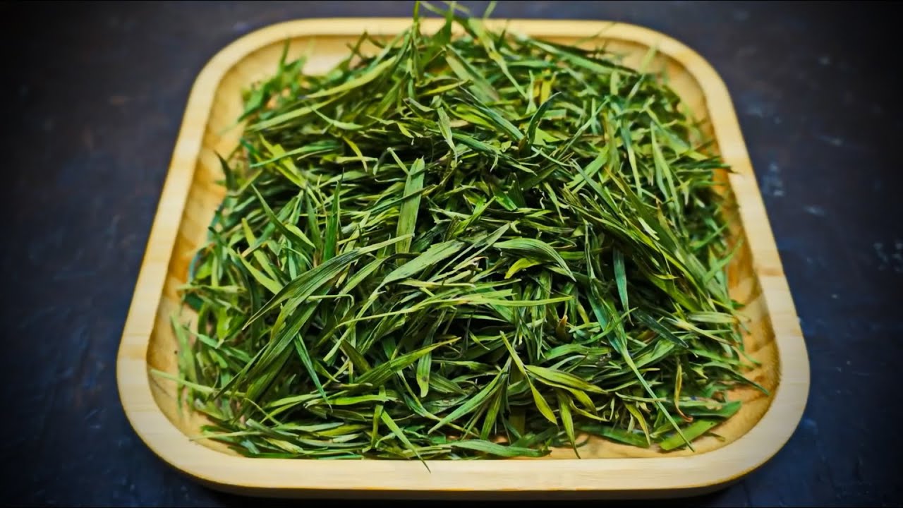 Tea made from bamboo leaves