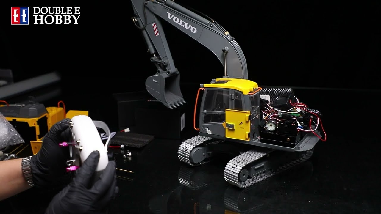 Double E Hobby Excavator Sound System Installation Video | S010-001