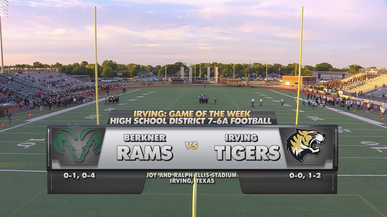 Game of the Week Berkner vs Irving 09 24 21