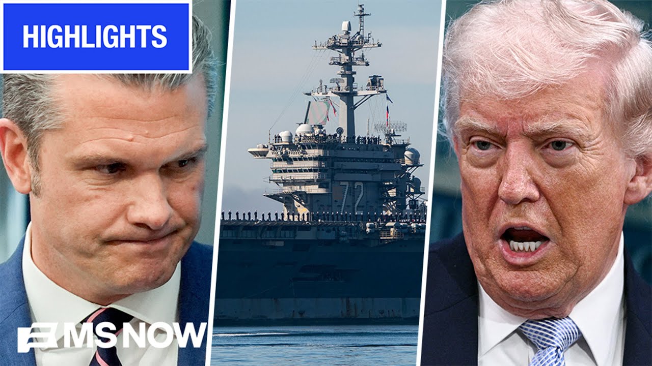 Navy at risk of 'RUNNING OUT OF SHIPS' for deployment as USS Lincoln returns home | COMPILATION