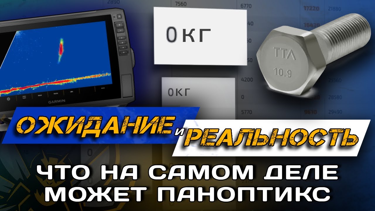 ПЛЮСЫ и МИНУСЫ live-сонаров Panoptix / ActiveTarget / MegaLive / Accuphy.