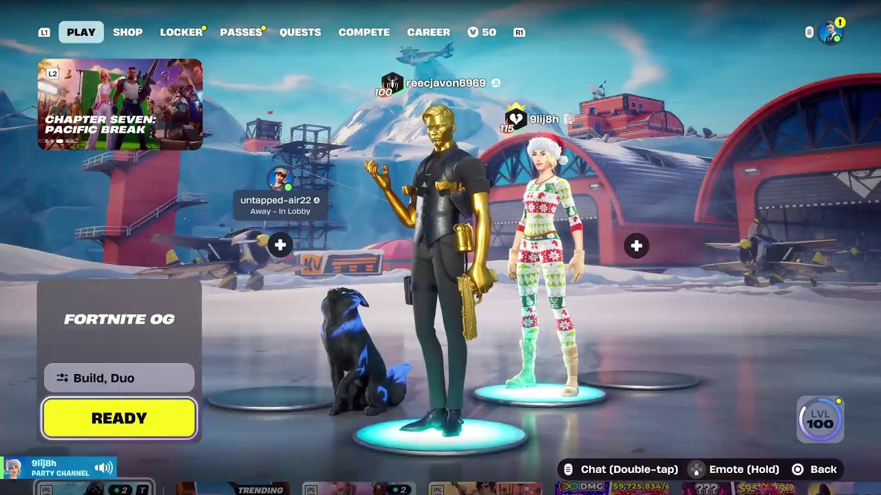 Fortnite chilling