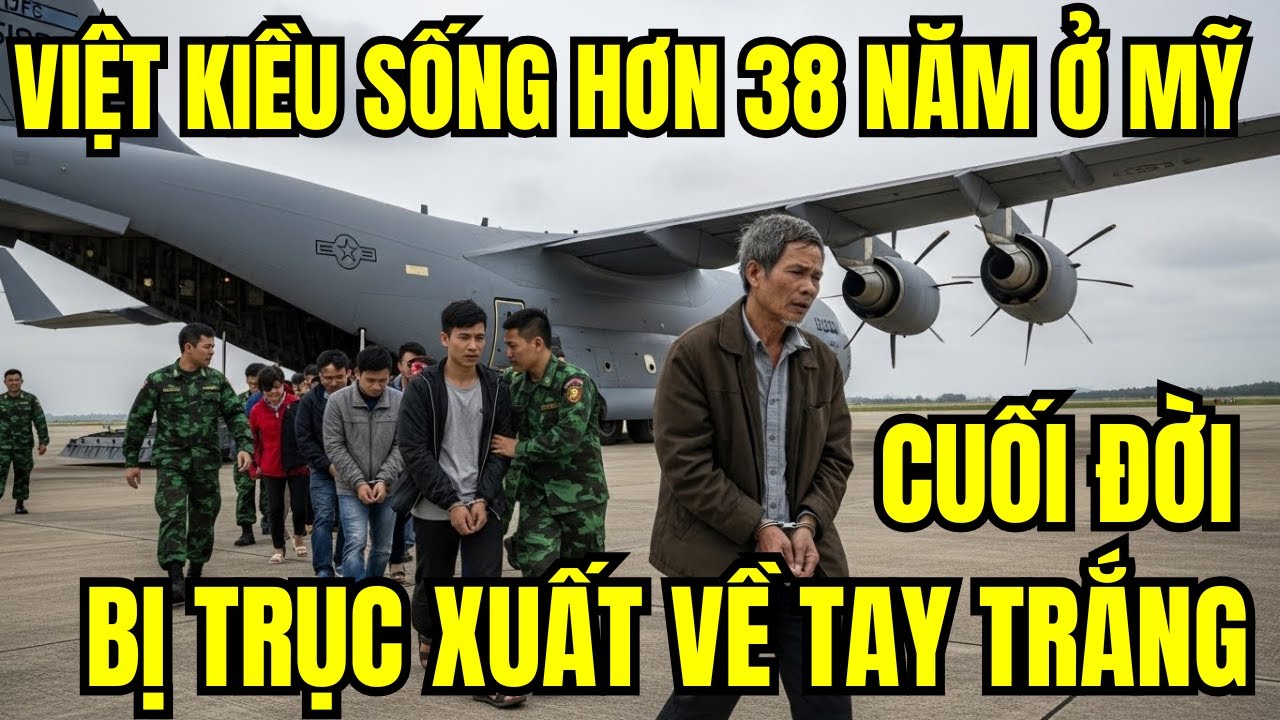 Việt Kiều Sống Hơn 38 Năm Ở Mỹ Nhưng Bị Trục Xuất Về Tay Trắng