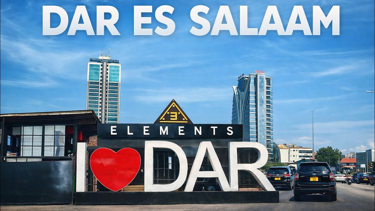 Inside the Biggest City in East Africa: 4K Dar es Salaam Driving!